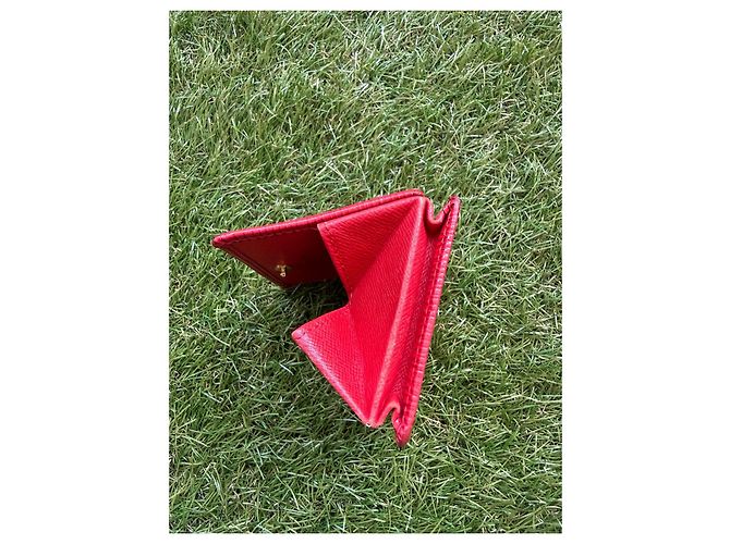 Louis Vuitton Epi Leather Red Wallet - view 5