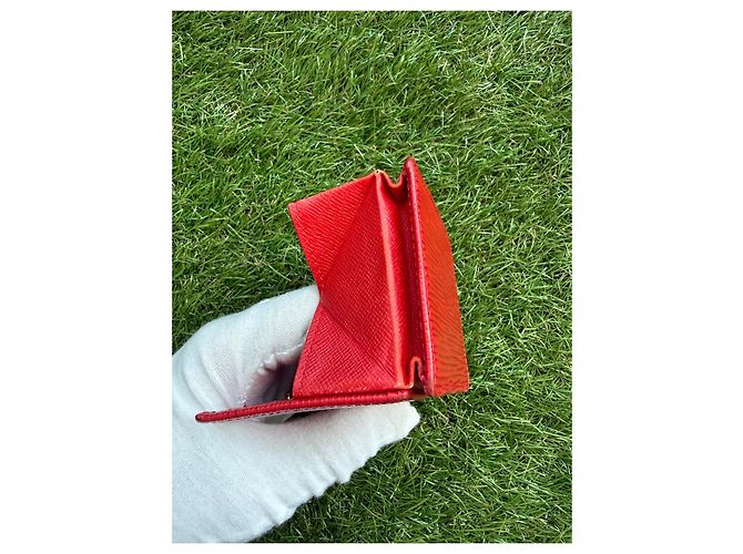 Louis Vuitton Epi Leather Red Wallet - view 6