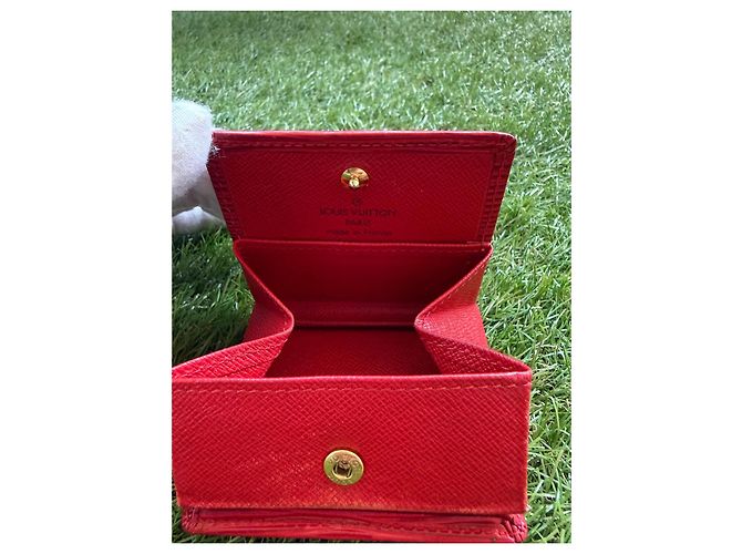 Louis Vuitton Epi Leather Red Wallet - view 9