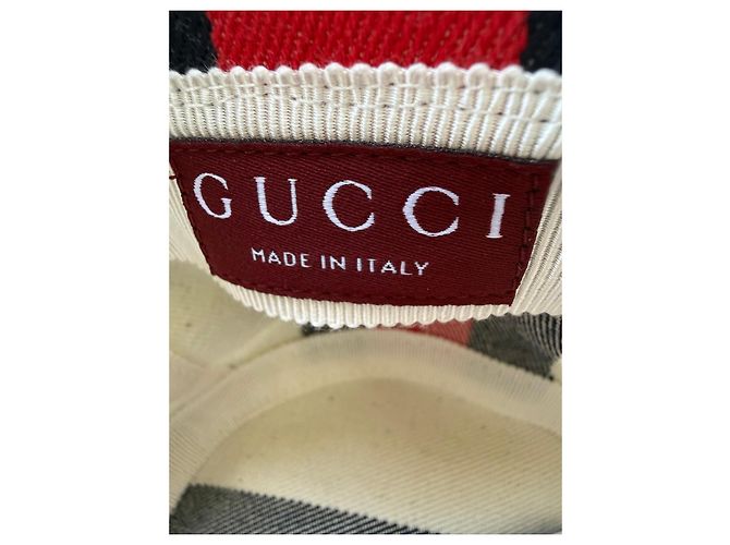 Gucci gestreifter Bucket Hat - Ansicht 4
