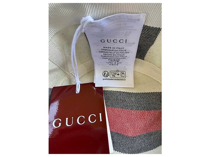 Gucci gestreifter Bucket Hat - Ansicht 5