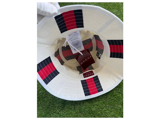 Gucci gestreifter Bucket Hat - Ansicht 9