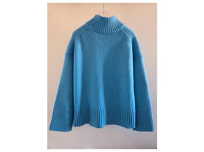 Vince Jersey de cuello alto azul - vista 5