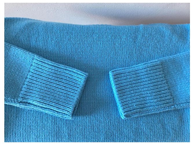 Vince Jersey de cuello alto azul - vista 6