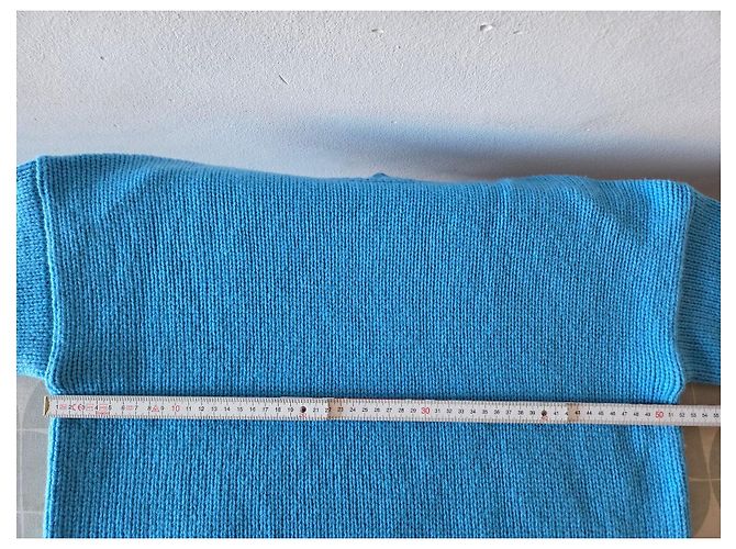 Vince Jersey de cuello alto azul - vista 7
