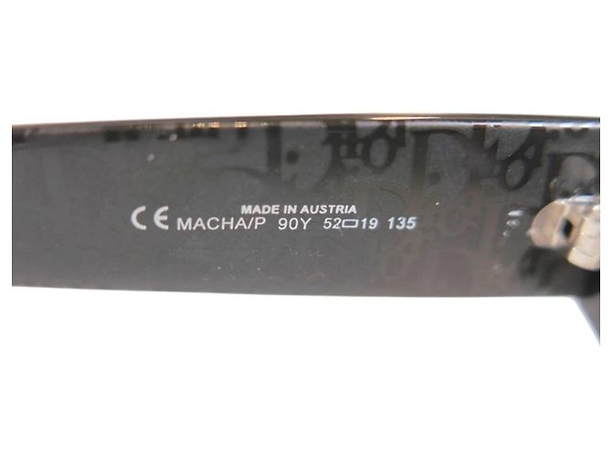Occhiali da sole Christian Dior MACHAP Monogram - Nero - vista 8