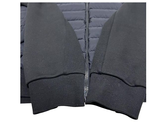 Giacca Herno Hybrid Jersey di Cotone e Piumino - Nero/Navy - vista 2