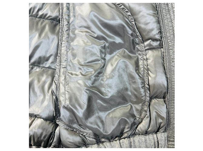 Herno Loro Piana System Giacca in lana e piuma grigio melange - vista 6