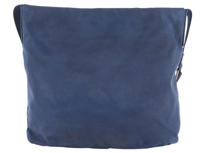 Prada Borsa a Tracolla Tessuto Nylon - Baby Blue - vista 5