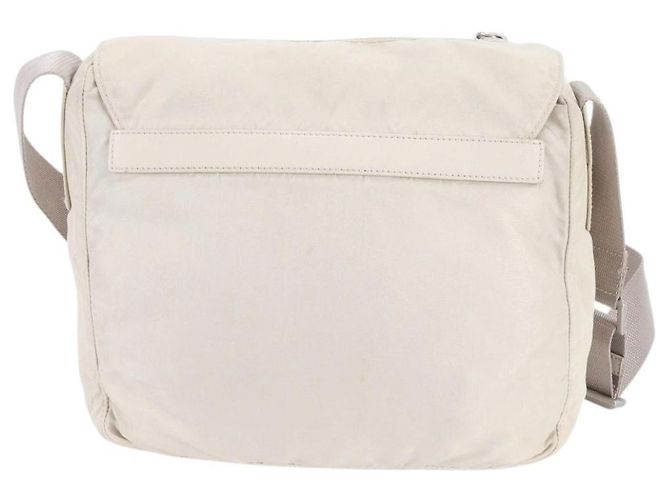 Borsa a tracolla Prada Tessuto Nylon - Crema Beige - vista 2