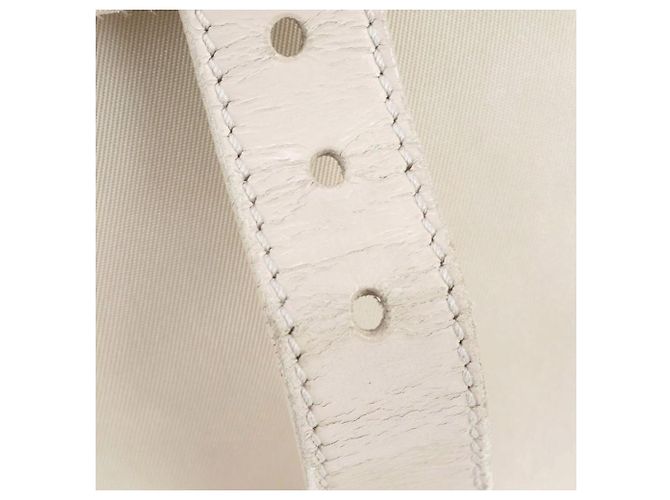 Borsa a tracolla Prada Tessuto Nylon - Crema Beige - vista 8