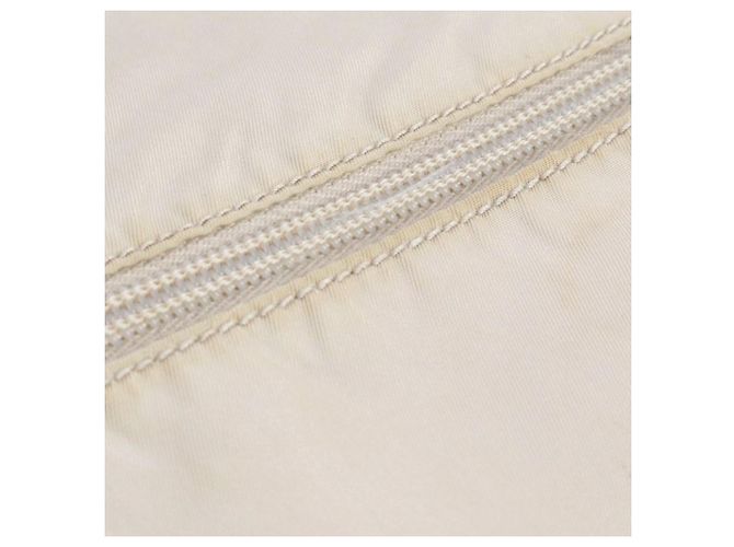 Borsa a tracolla Prada Tessuto Nylon - Crema Beige - vista 9