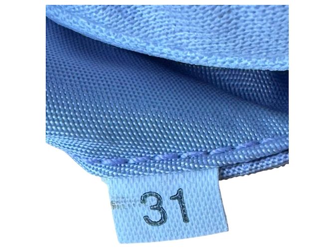 Prada Borsa Pochette Nylon Tessuto Viola Lavanda - vista 10