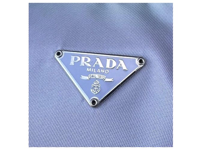 Prada Borsa Pochette Nylon Tessuto Viola Lavanda - vista 2