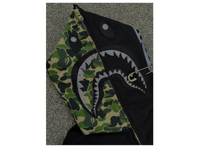 Autre Marque A Bathing Ape x Jam Home Made Shark Full Zip Hoodie - Ansicht 3