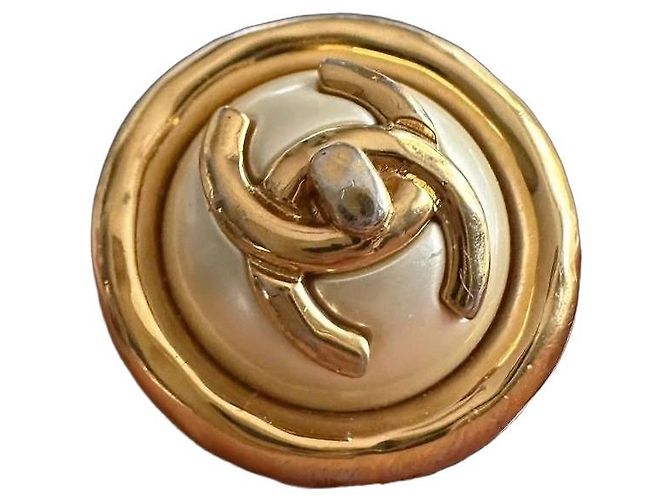 Anello Chanel Dorato e Perla nacrée - vista 2