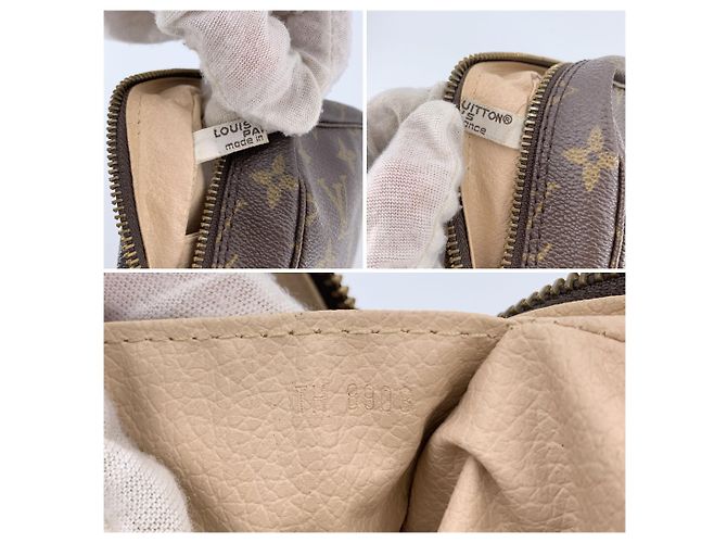 Louis Vuitton Clutch Vintage Brown Monogram Canvas Trousse Toilette 23 - vista 6