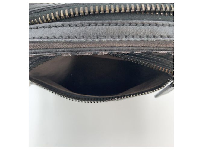 Fendi Borsa a tracolla Small Messenger in tela Monogram Zucchino nera - vista 7