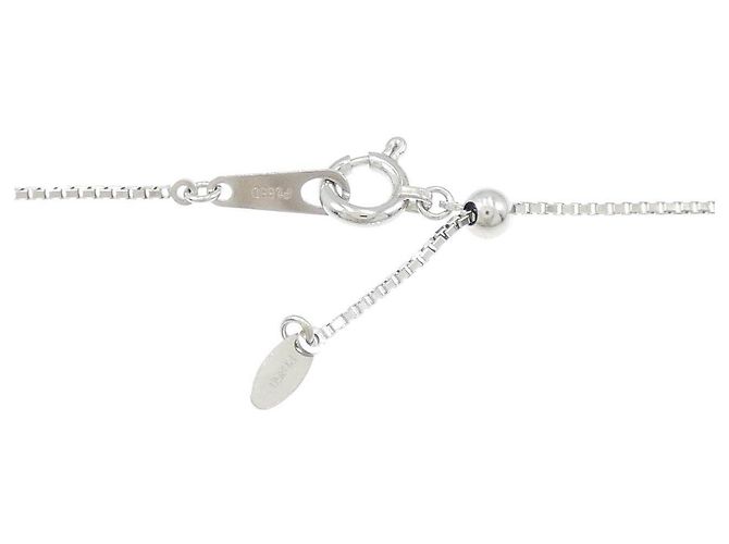 Autre Marque Collana in Platino con Perle Akoya e Diamanti PT900 PT850 - vista 5