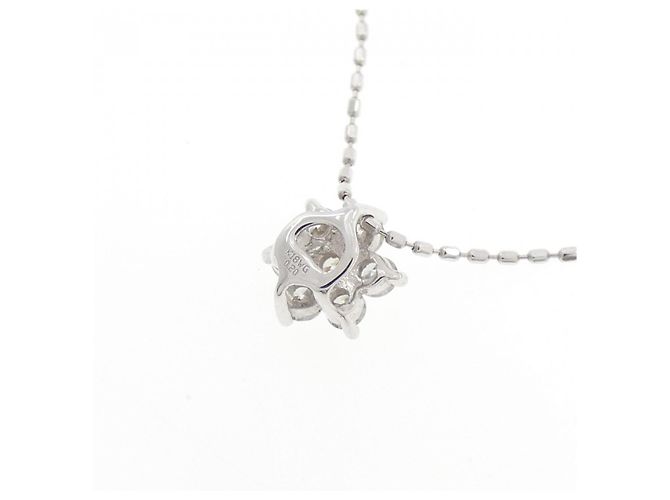 Autre Marque Au750 Weißgold Diamantkette - Ansicht 4