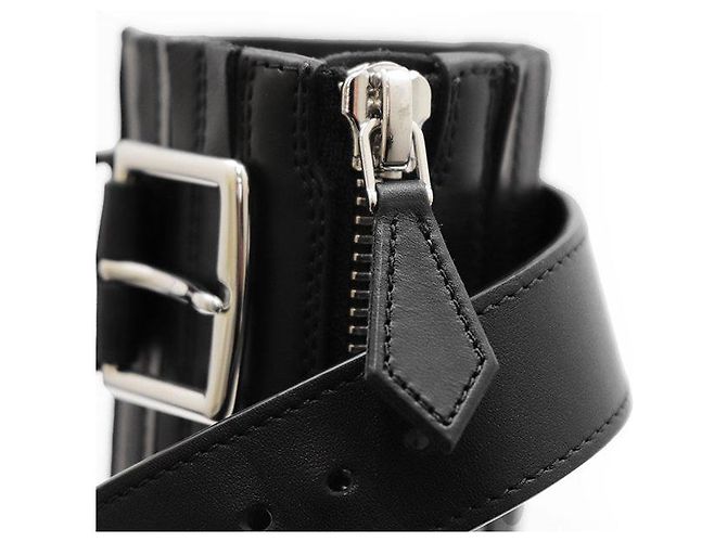 Hermès Hermes Jamie Leder Plateaustiefel - Ansicht 15