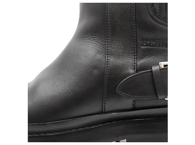 Hermès Hermes Jamie Leder Plateaustiefel - Ansicht 5