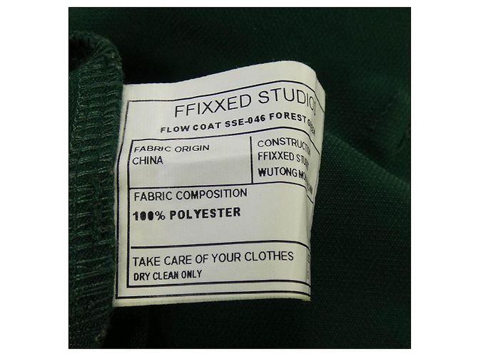Autre Marque Abrigo verde FFIXXED STUDIOS - vista 3