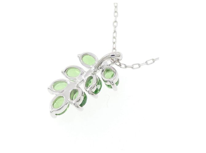Autre Marque Collana Au750 Granato Verde - vista 4