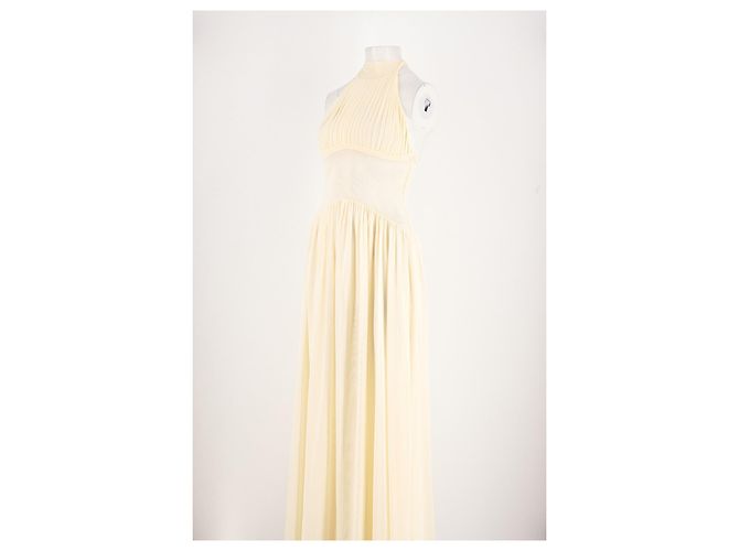 Autre Marque Raphaella Santana Maxikleid Gelb - Ansicht 4