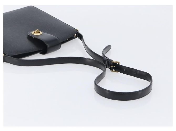 LOUIS VUITTON Epi Capuchin Shoulder Bag Black M52342 LV - vista 7
