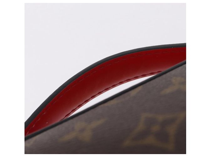 LOUIS VUITTON Monogram Saintonge Shoulder Bag Red M43556 LV - vista 14