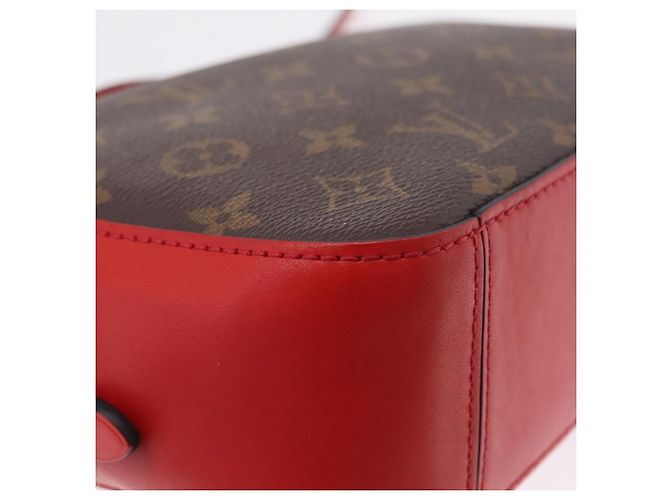 LOUIS VUITTON Monogram Saintonge Shoulder Bag Red M43556 LV - vista 18