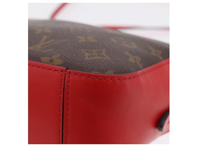 LOUIS VUITTON Monogram Saintonge Shoulder Bag Red M43556 LV - vista 19