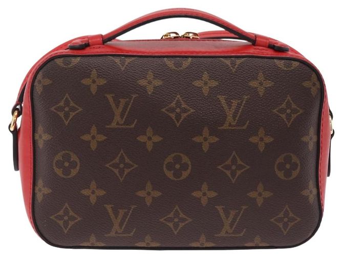 LOUIS VUITTON Monogram Saintonge Shoulder Bag Red M43556 LV - vista 2