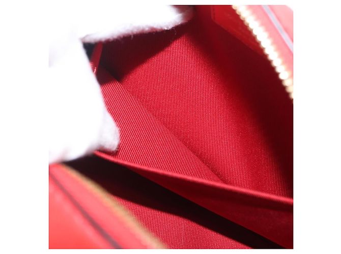 LOUIS VUITTON Monogram Saintonge Shoulder Bag Red M43556 LV - vista 26