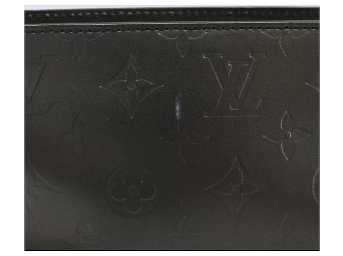 LOUIS VUITTON Monogram Mat Fowler Hand Bag Gray M55142 LV - vista 3
