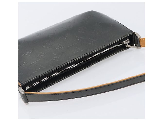 LOUIS VUITTON Monogram Mat Fowler Hand Bag Gray M55142 LV - vista 7