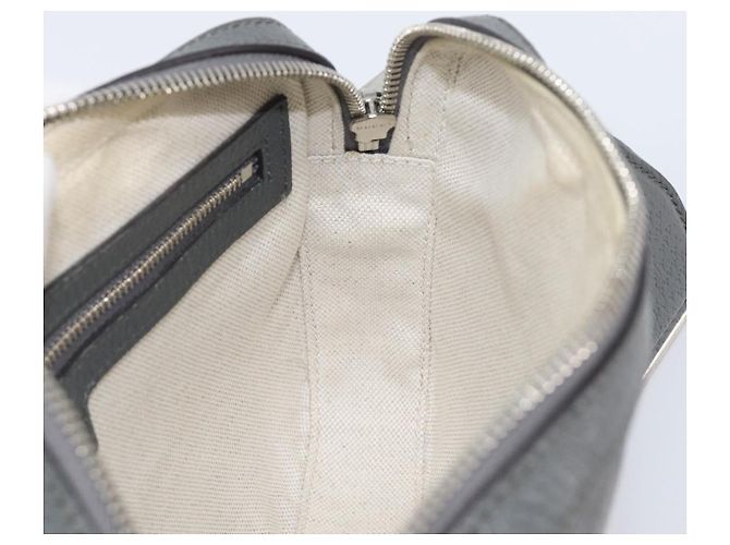 GUCCI GG Supreme Shoulder Bag PVC Gray Silver 699439 - vista 20