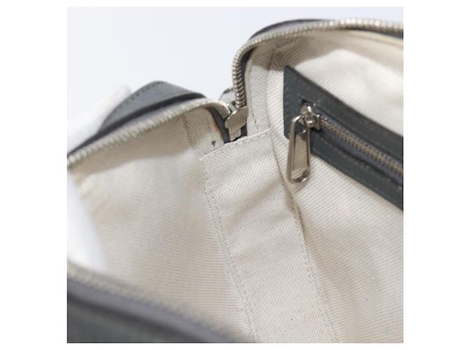 GUCCI GG Supreme Shoulder Bag PVC Gray Silver 699439 - vista 21