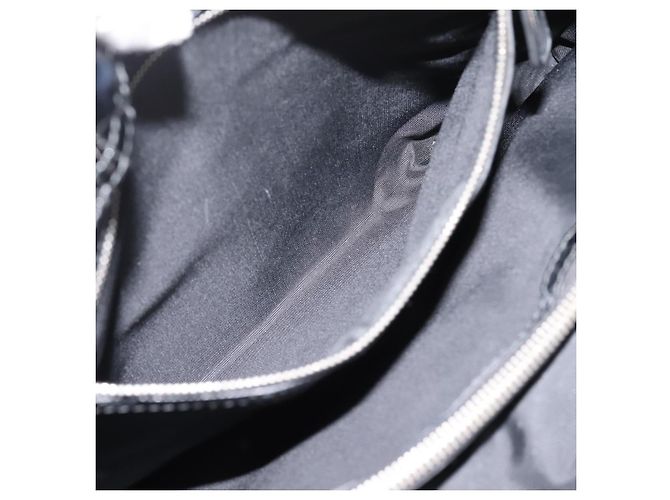 Christian Dior Lady Dior Canage Tote Bag Patent Black Silver - vista 20