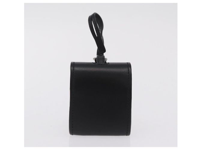 PRADA Hand Bag Leather 2way Black Silver - vista 29