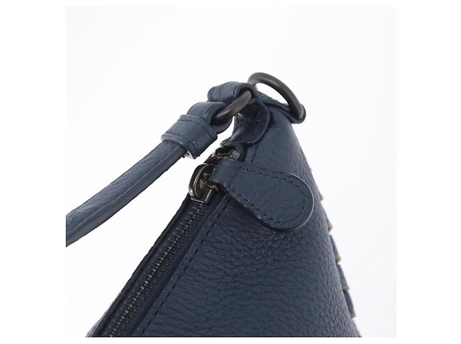 Bottega Veneta INTRECCIATO Shoulder Bag Leather Blue - vista 10
