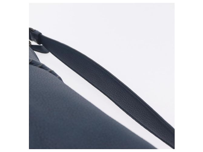 Bottega Veneta INTRECCIATO Shoulder Bag Leather Blue - vista 14