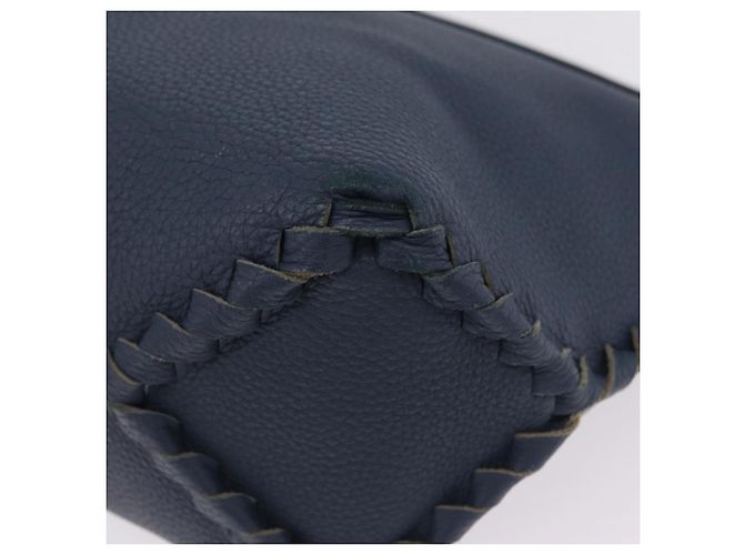 Bottega Veneta INTRECCIATO Shoulder Bag Leather Blue - vista 15