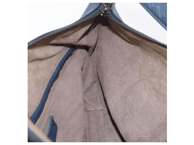 Bottega Veneta INTRECCIATO Shoulder Bag Leather Blue - vista 20