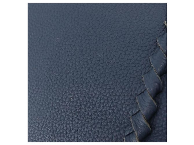 Bottega Veneta INTRECCIATO Shoulder Bag Leather Blue - vista 9