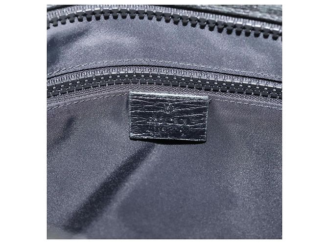 GUCCI GG Supreme Shoulder Bag PVC Black 162904 - vista 19