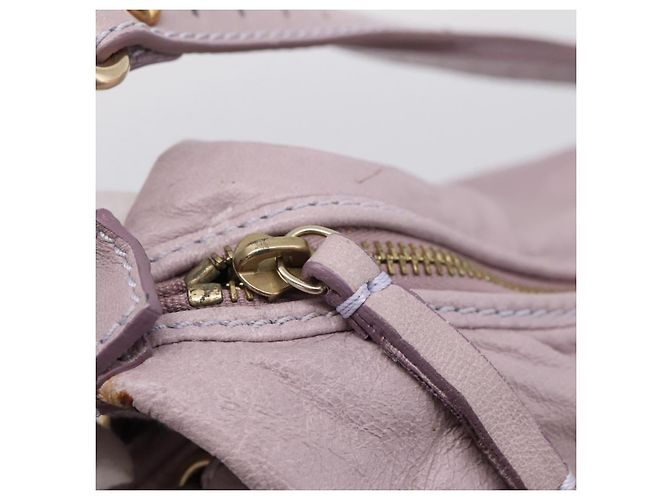 FENDI Shoulder Bag Leather Purple Gold 8BR414 - vista 17