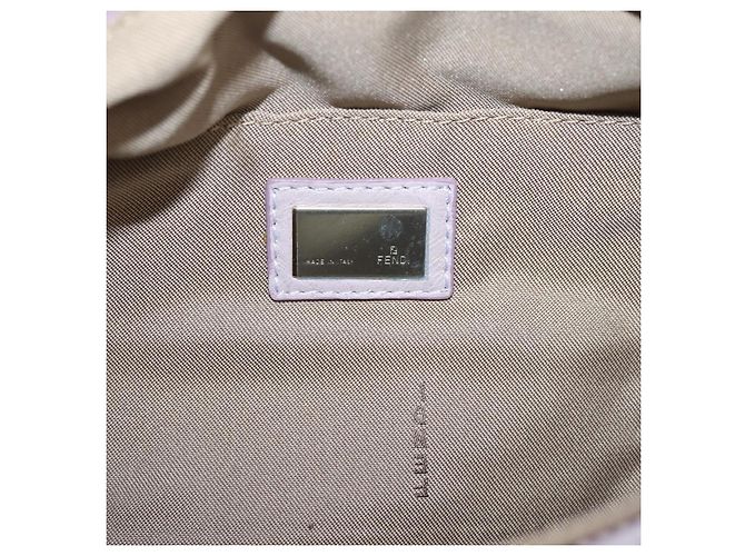 FENDI Shoulder Bag Leather Purple Gold 8BR414 - vista 18