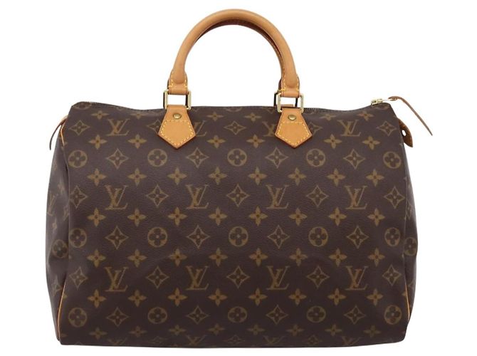 LOUIS VUITTON Monogram Speedy 35 Hand Bag M41524 LV - vista 13
